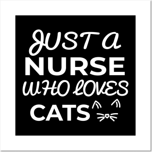 nurse cat owner Posters and Art